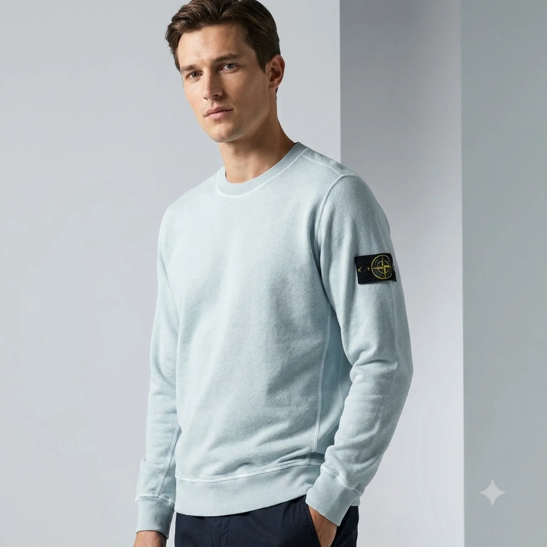 Світшот Stone Island (Blauw)