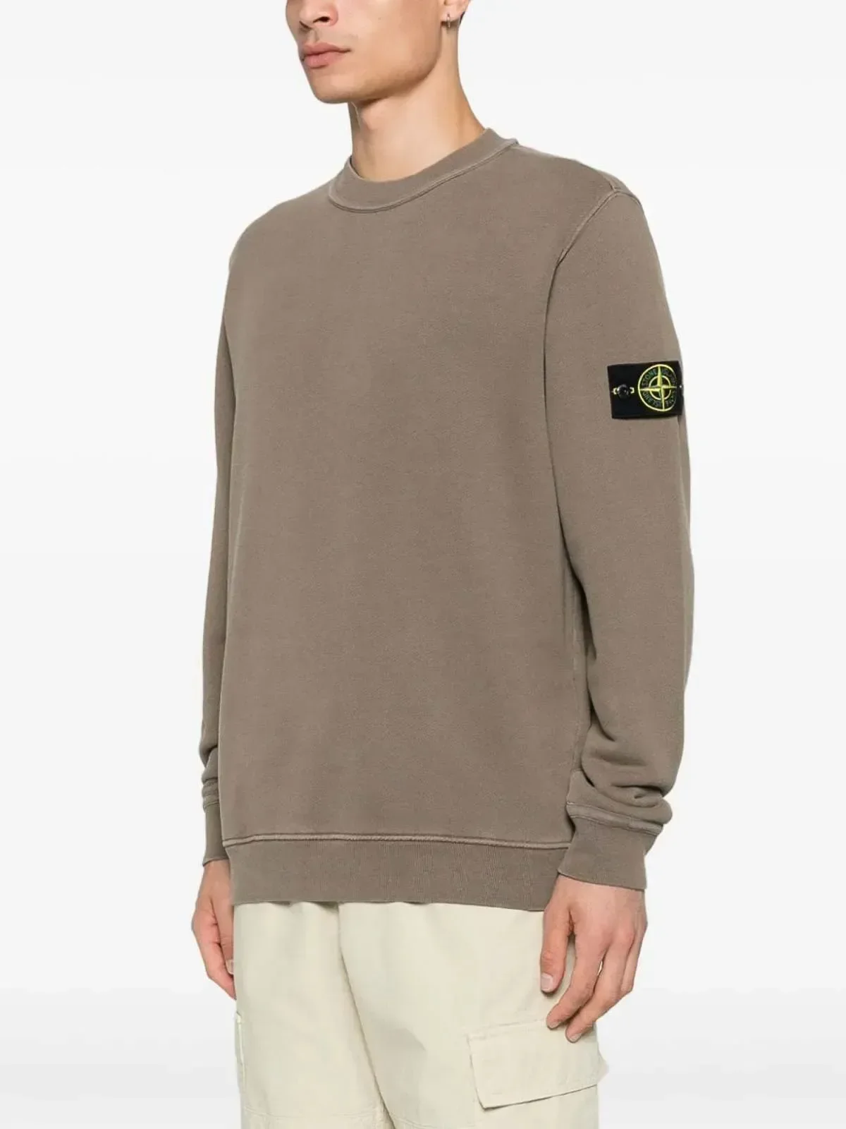 Світшот Stone Island Dyed 'Walnut'