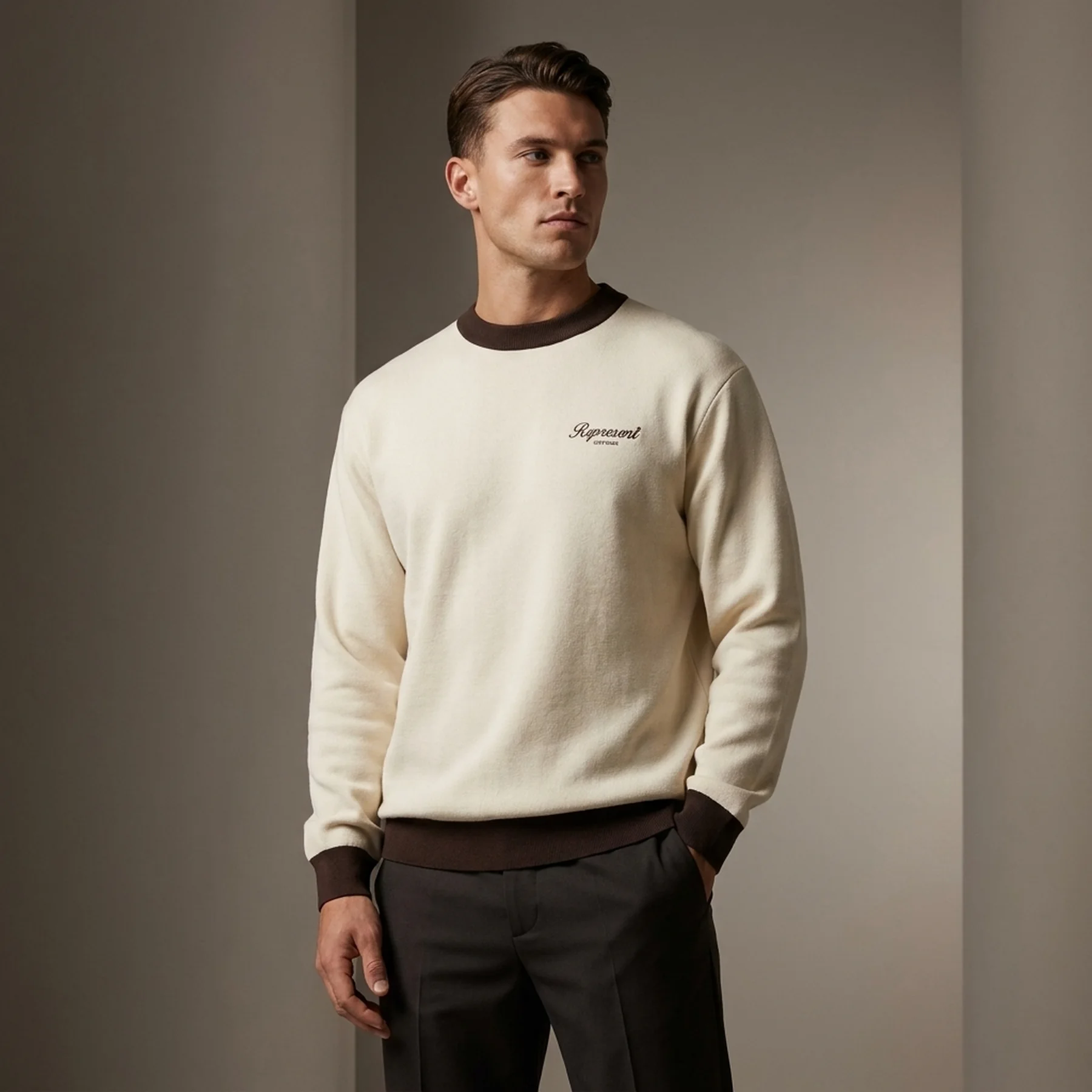 Світшоти Represent Retro Football Long Sleeve Represent