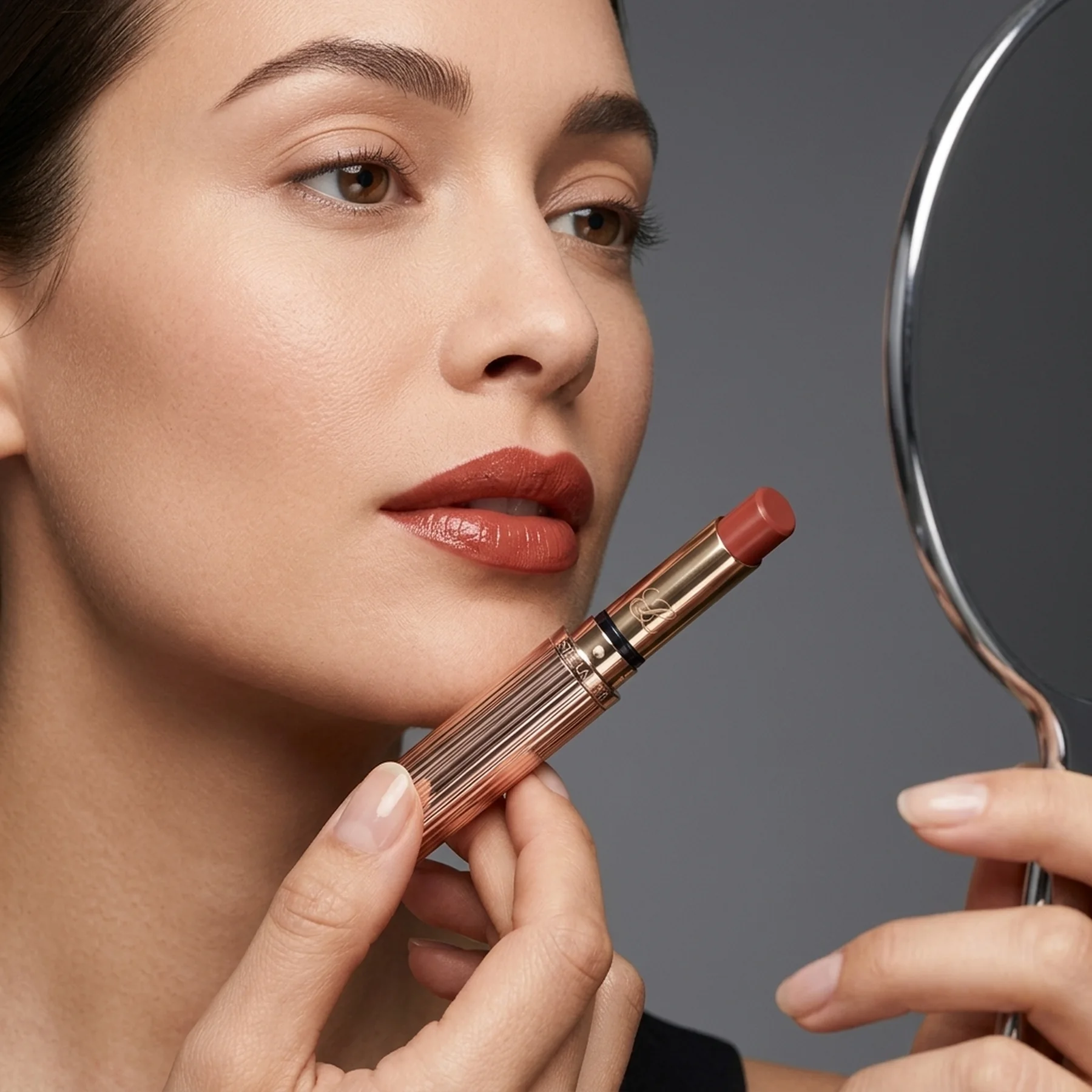 Сияющая губная помада Estee Lauder Pure Color Explicit Slick Shine Lipstick 0.7 г 404 No Tomorrow