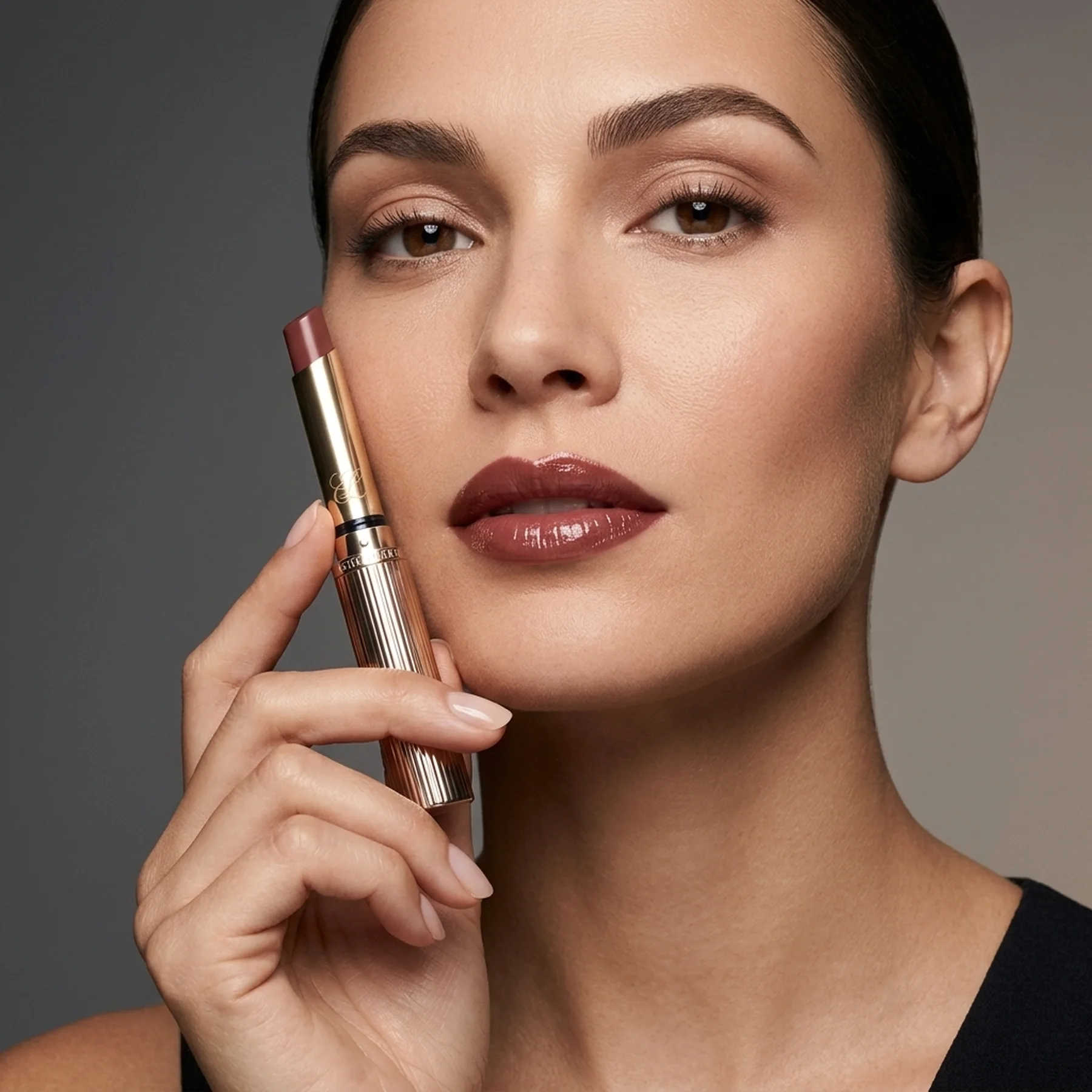 Сияющая губная помада Estee Lauder Pure Color Explicit Slick Shine Lipstick 0.7 г 803 Second Glance