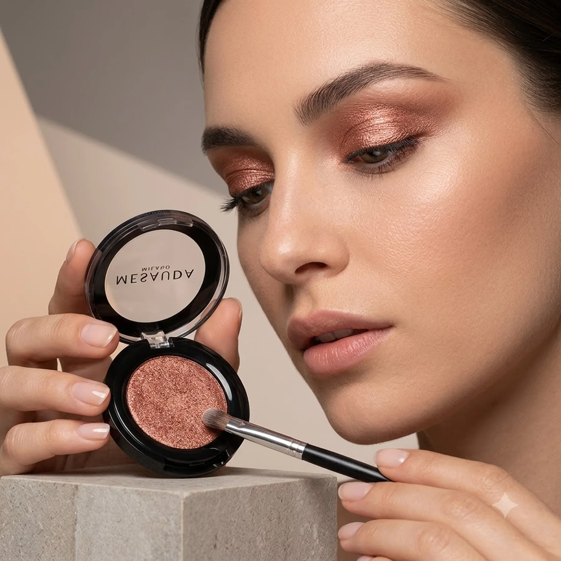 Сияющие тени для век MESAUDA Vibrant Eyeshadow 209 MARIGOLD