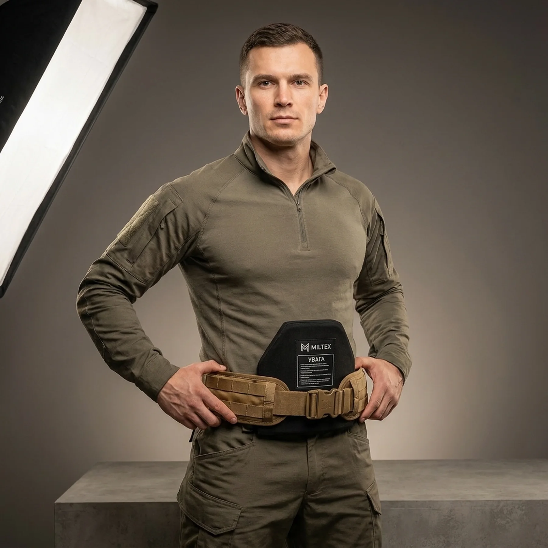 Тактичний пояс РПС Kiborg R-3 GEN.2 з балістичним захистом (2 клас)