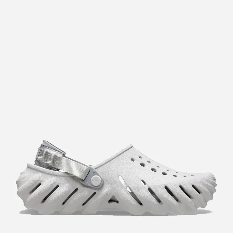 Тапочки чоловічі Crocs Echo Clog Grey (207937-1FT)