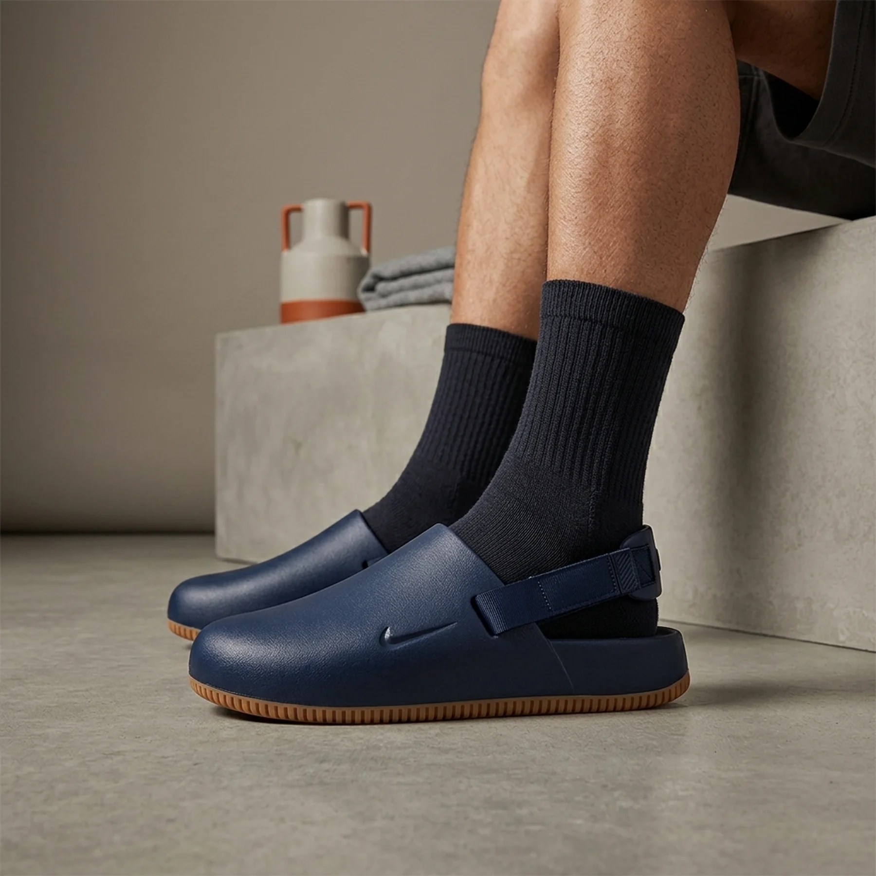 Тапочки чоловічі Nike Calm Mules (FD5131-400)