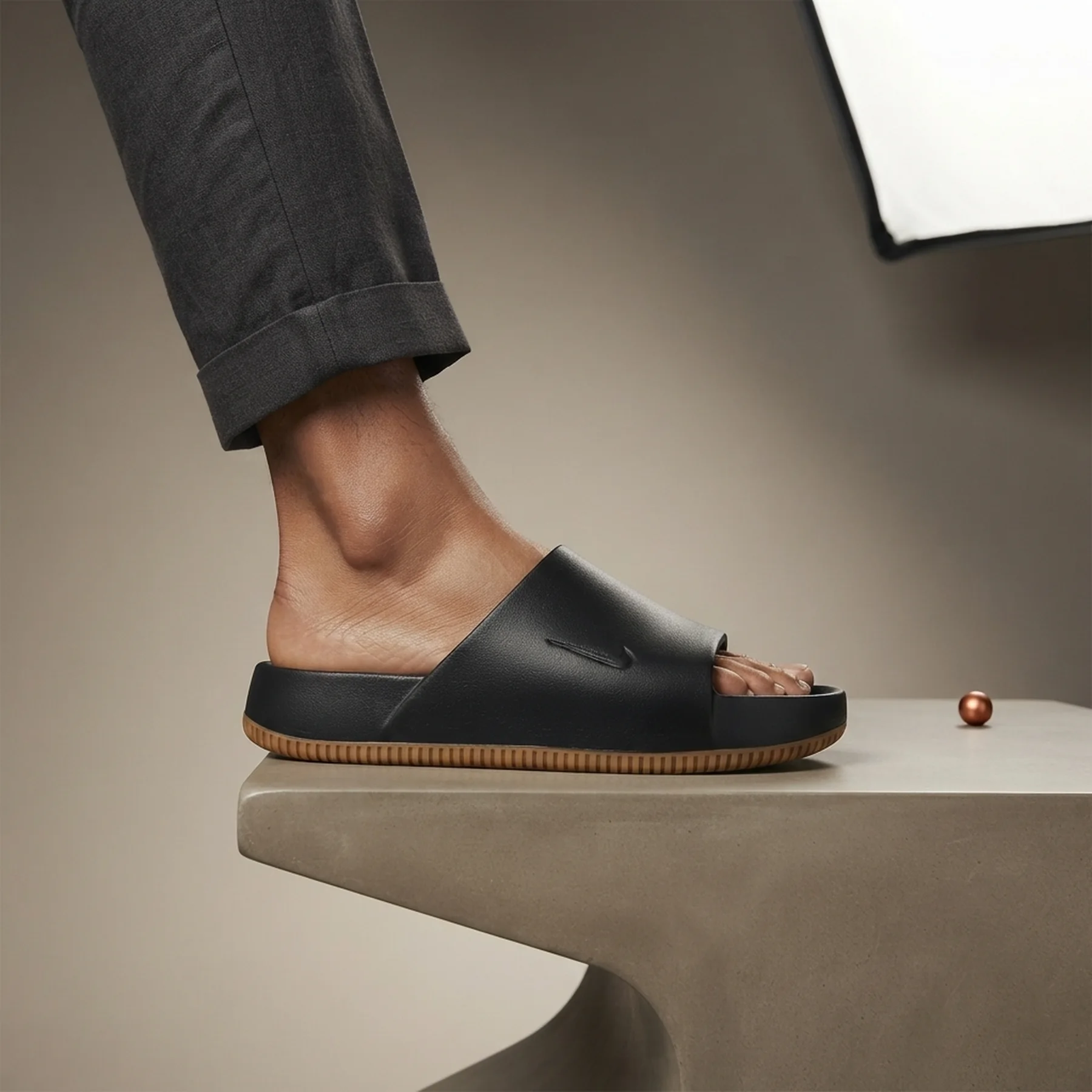 Тапочки чоловічі Nike Calm Slide (FD4116-003)