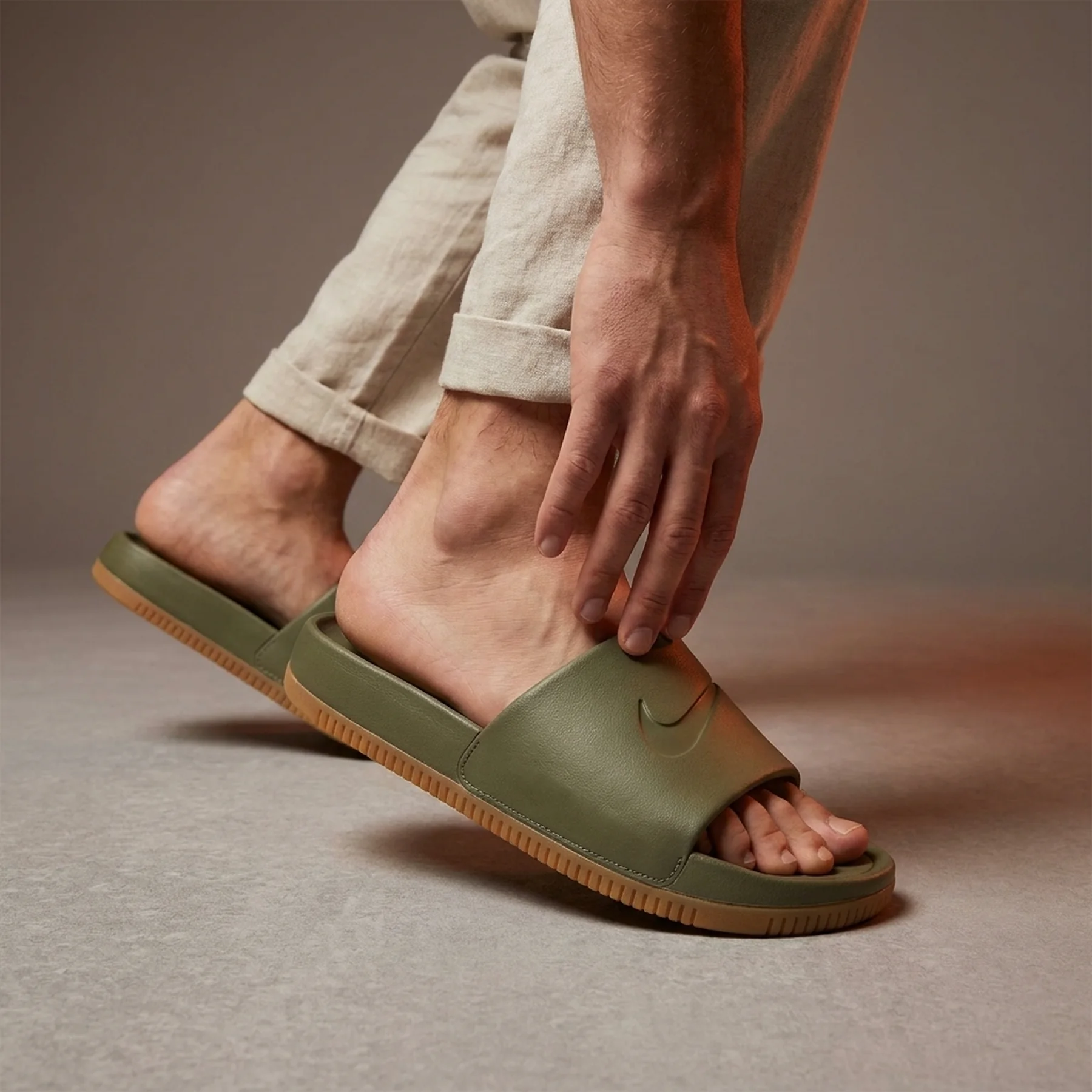 Тапочки чоловічі Nike Calm Slide (FD4116-203)