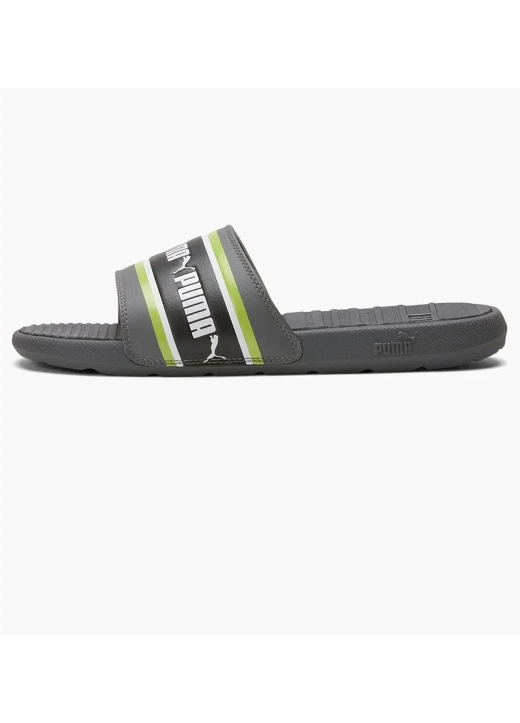 Тапочки чоловічі Puma Cool Cat Stripe Repeat Slide Sandals Grey (385887-02)