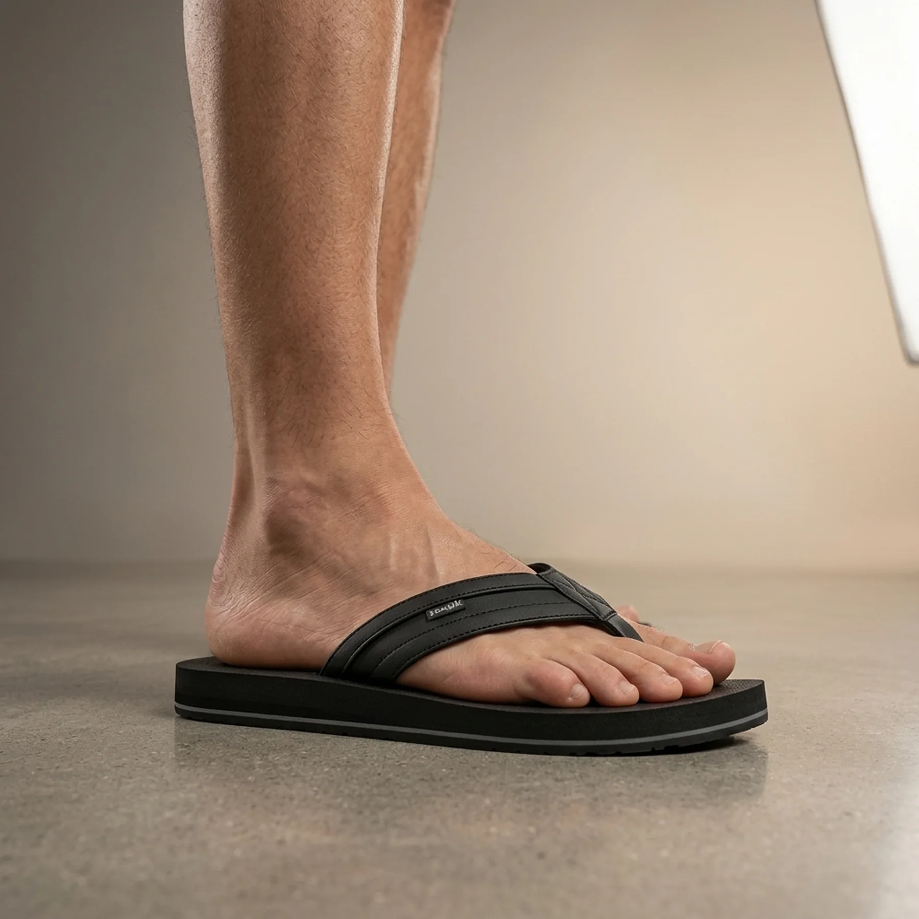 Тапочки чоловічі Sanuk Ziggy Soft Top Flip Flop Men's- Black