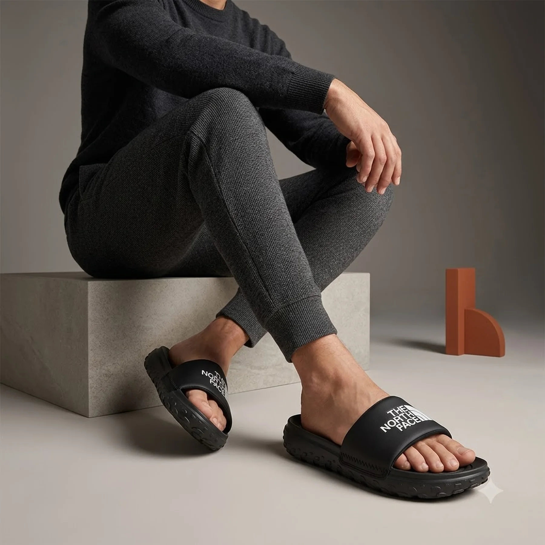 Тапочки чоловічі The North Face Never Stop Cush Slide Black (0A8A90KX71)