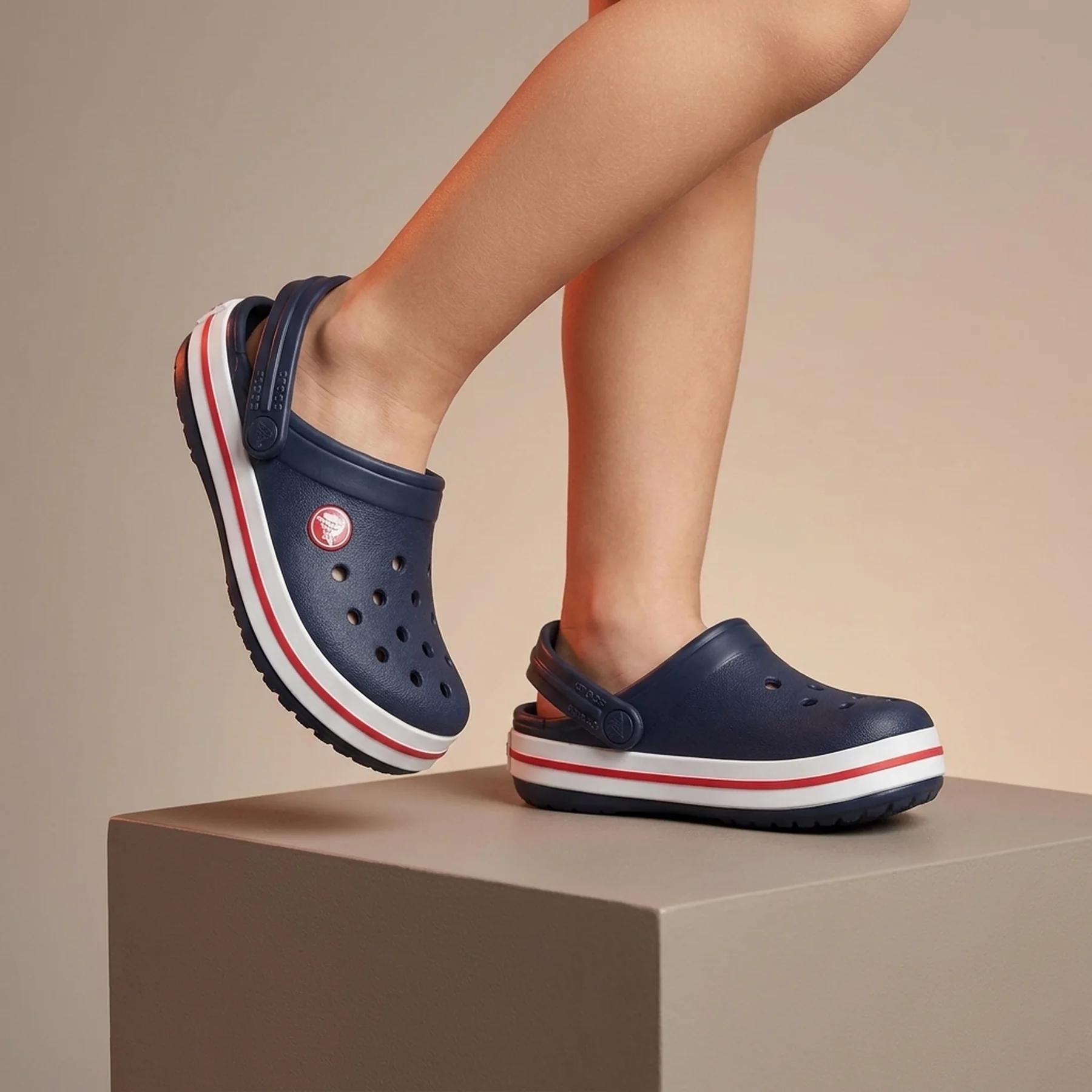 Тапочки дитячі Crocs Crocband Clog Kids (207006-485)