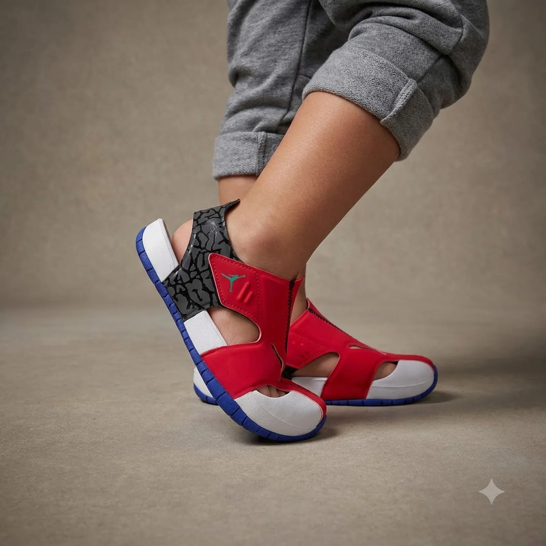 Тапочки дитячі Jordan Flare Red (CI7849-603)