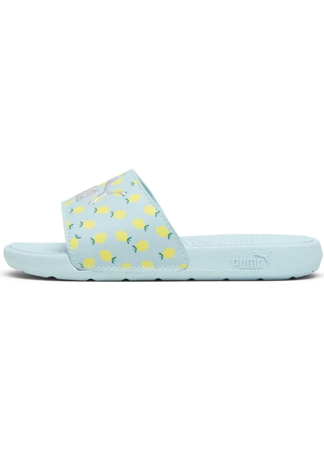 Тапочки дитячі Puma Cool Cat 2.0 Lemon Slides Turquoise (395657-02)