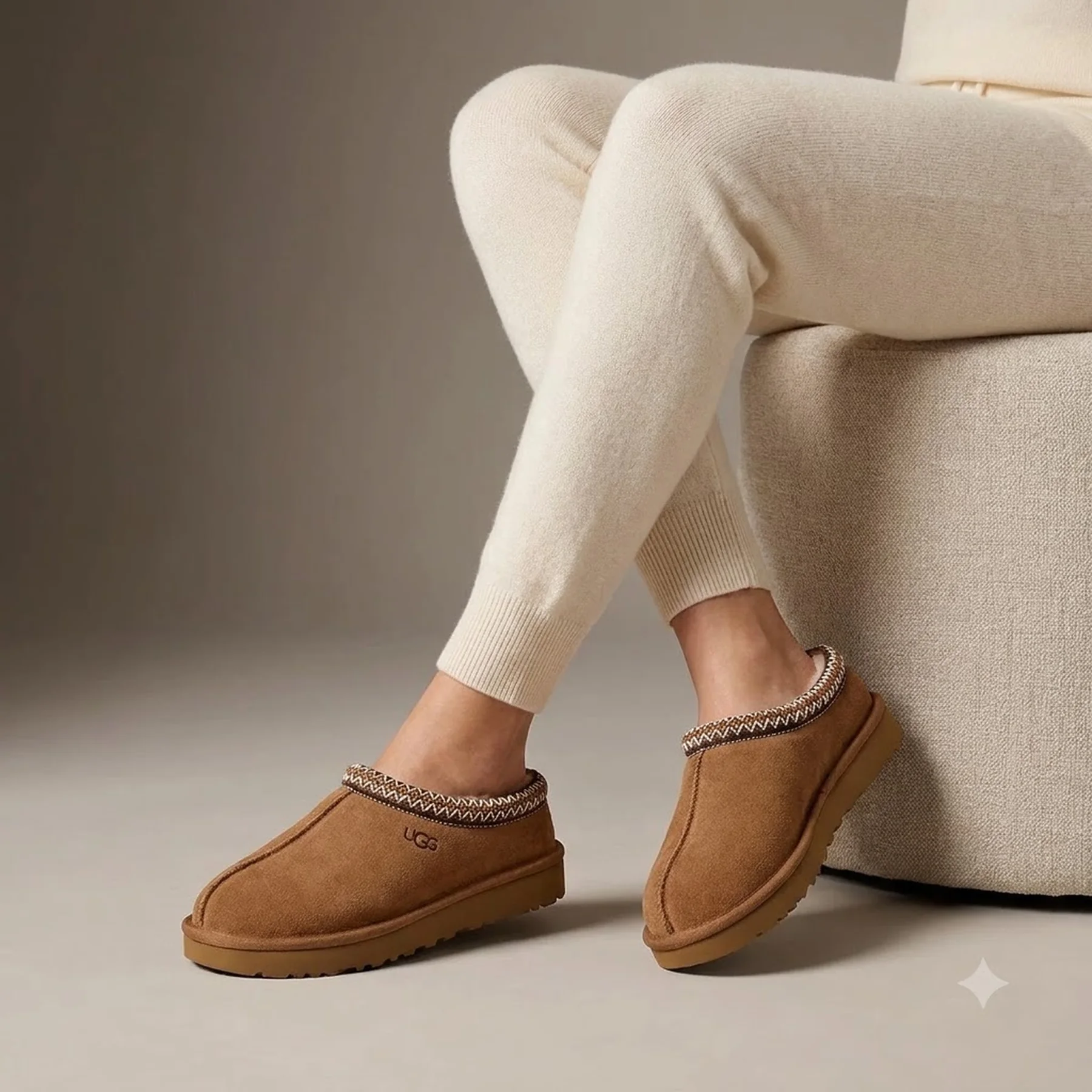 Тапочки UGG Tasman II Chestnut