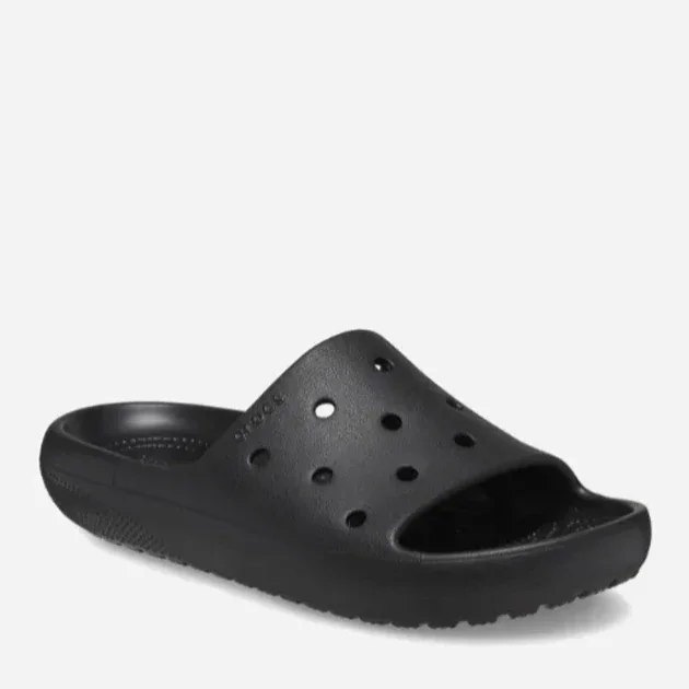 Тапочки UNI CLASSIC SLIDE V2 209401-001 CROCS M10/W12(43-44) Чорний
