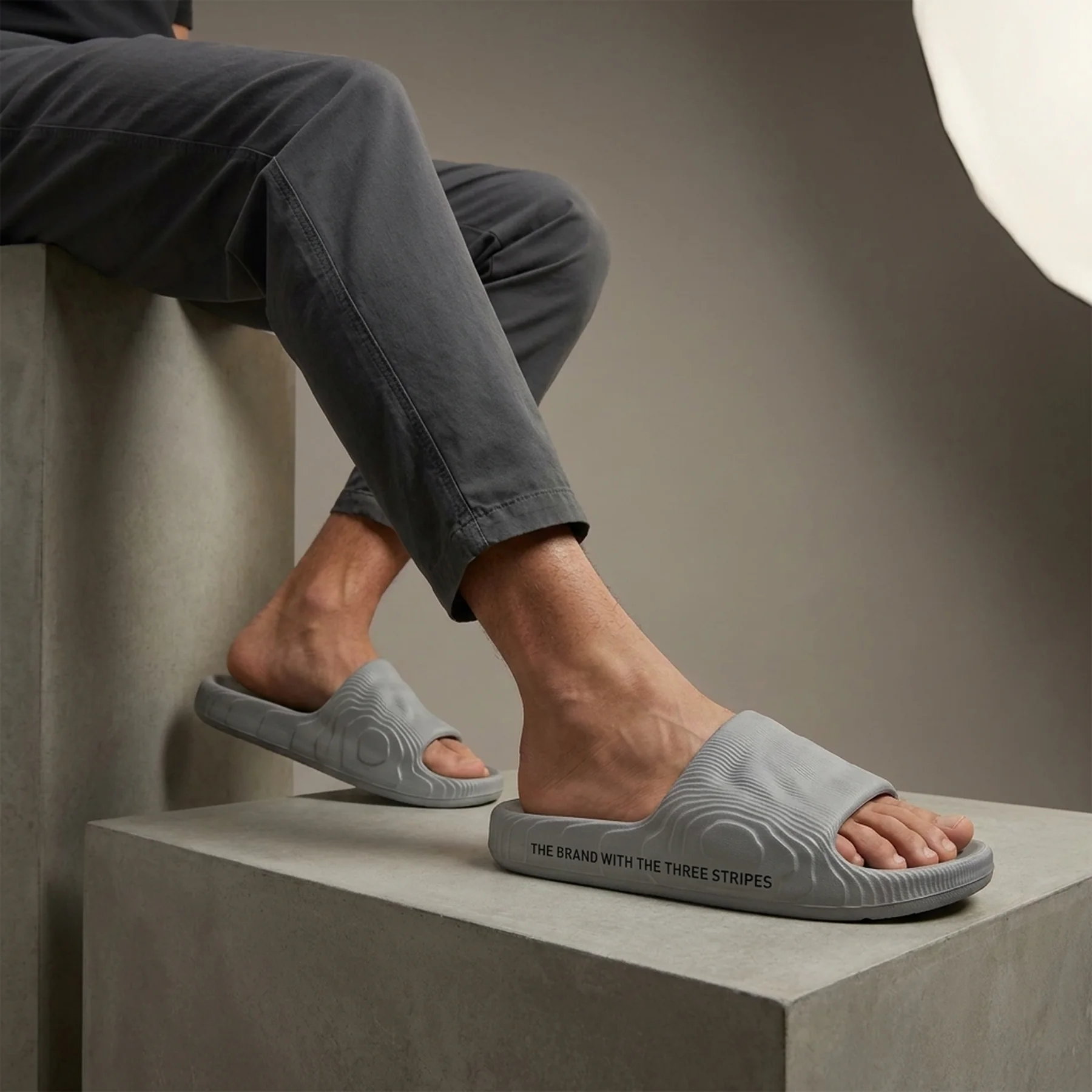 Тапочки унісекс Adidas Originals Adilette 22 Slide Sandals Grey (HP6522)