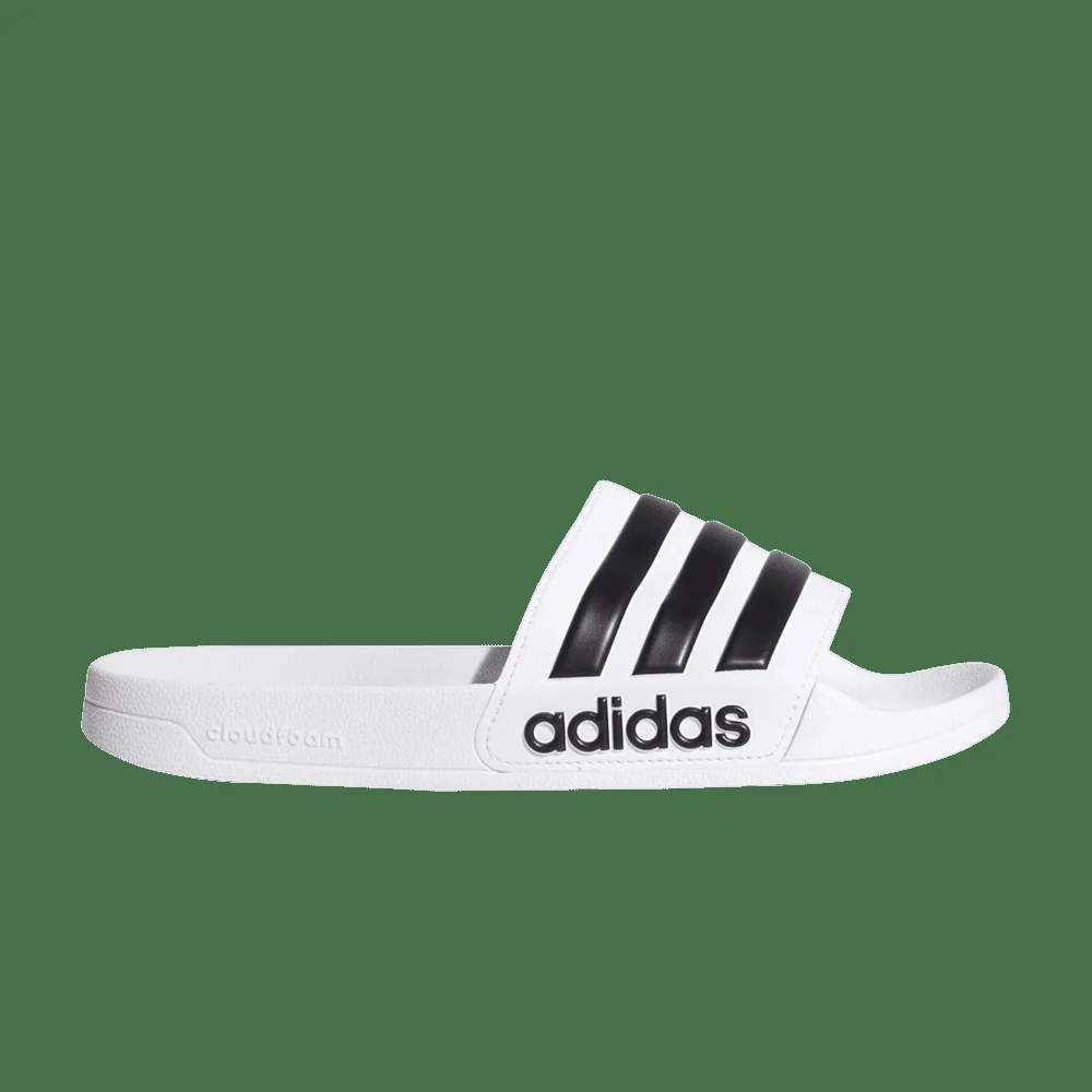 Тапочки унісекс Adidas Slides Sportswear Cf Adilette White/Black (AQ1702)