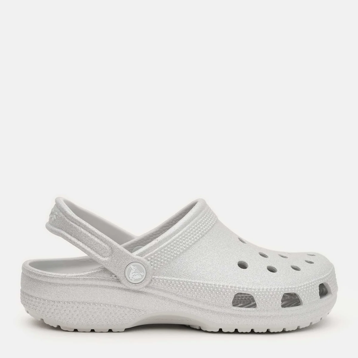 Тапочки унісекс Crocs Classic Glitter Clog Silglt (205942-0IC)