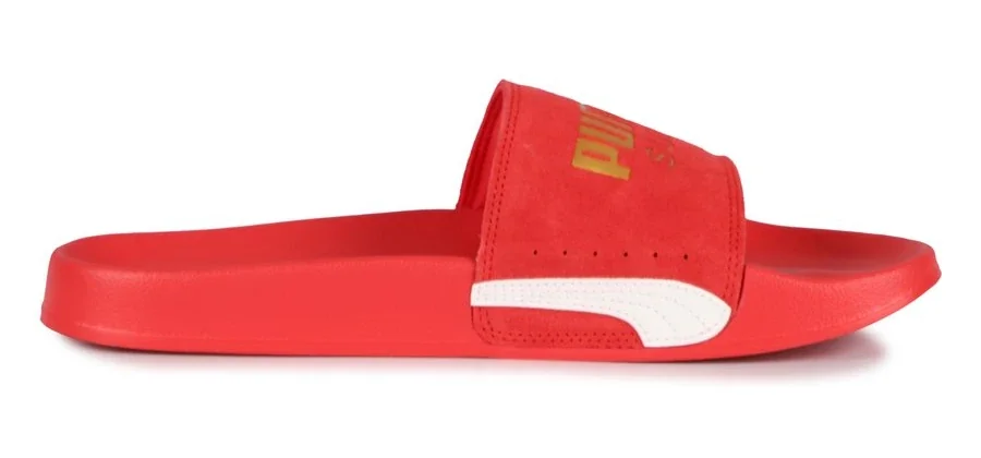 Тапочки унісекс Puma Leadcat 2.0 Suede Classic Red (384872-05)