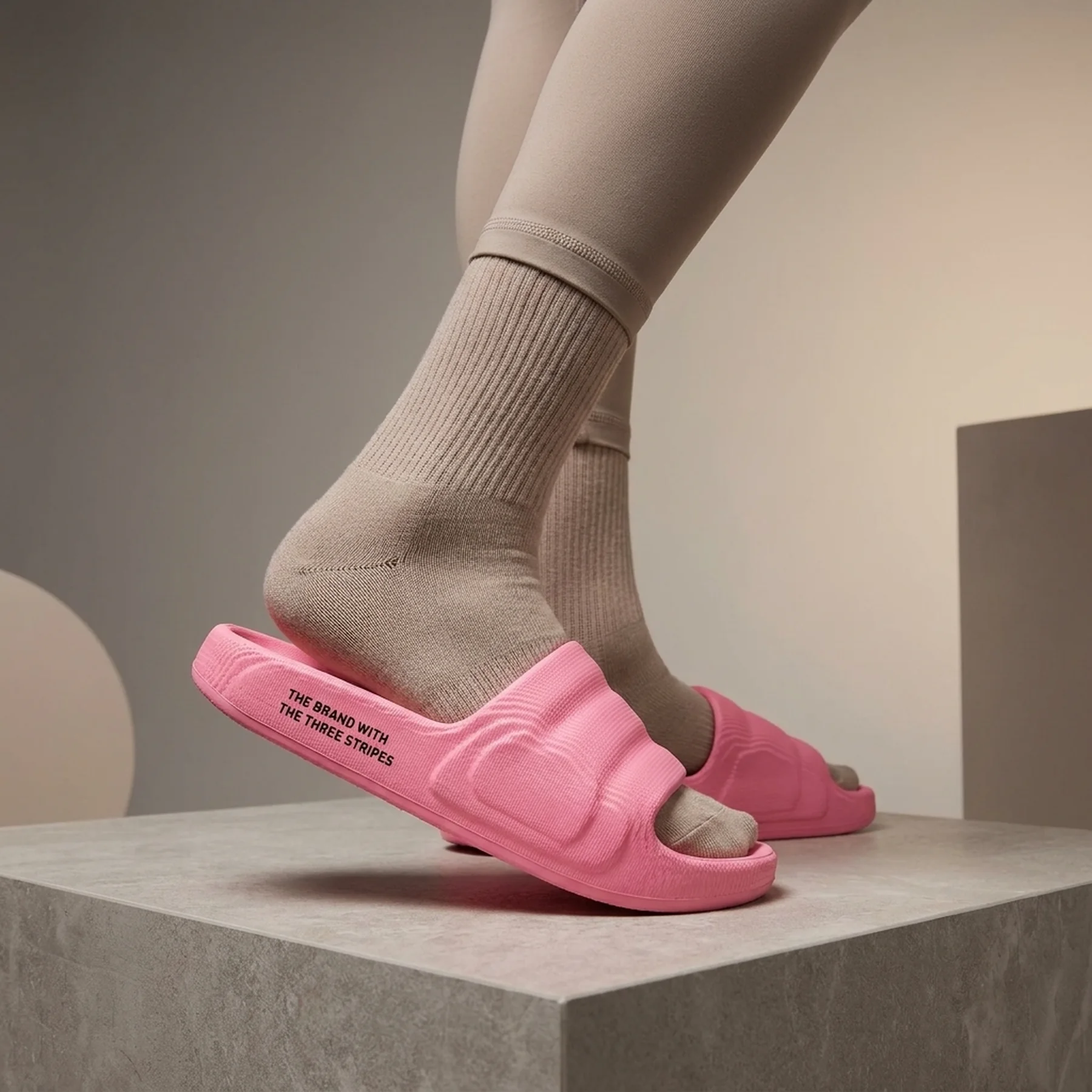 Тапочки жіночі Adidas Adilette 22 Slides Lucid Pink Core Black (IF3568)