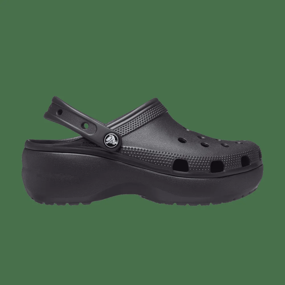 Тапочки жіночі Crocs Classic Platform Clog W Blk (206750-001)