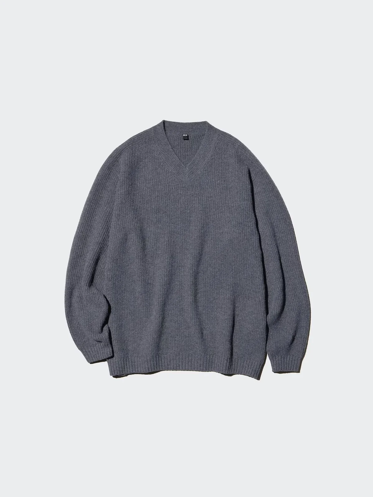 Текстурний 3D-в'язаний светр UNIQLO із безшовної пряжі Soufflé 1159856179