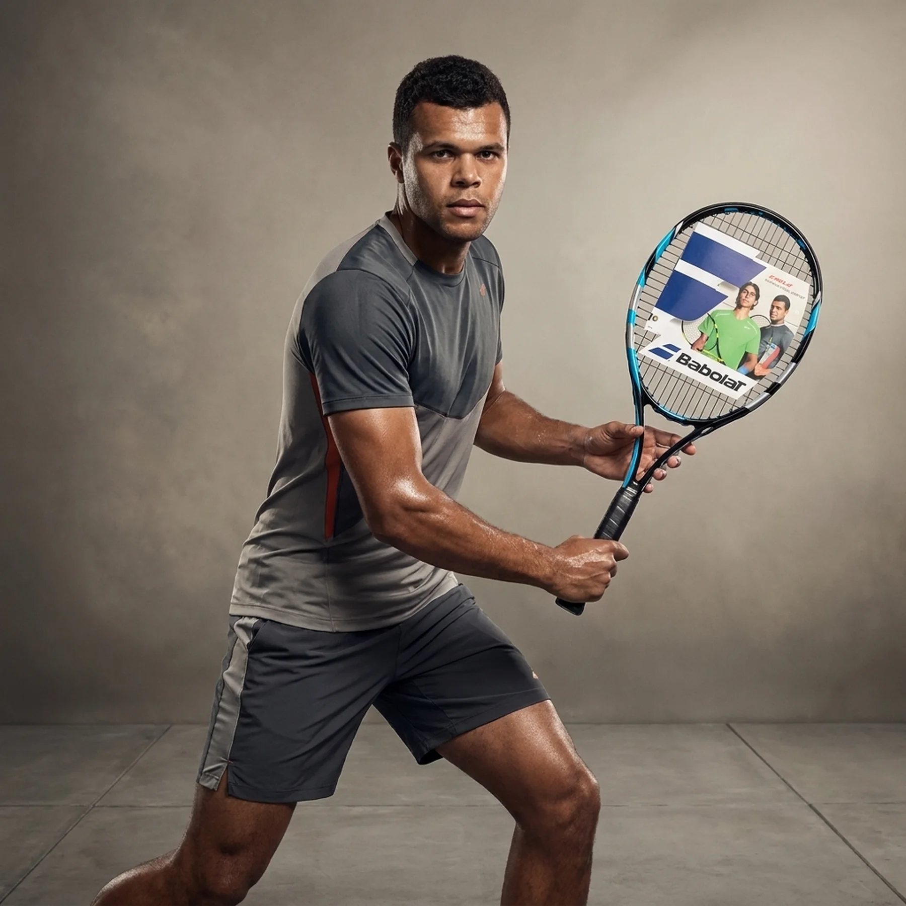 Тенісна ракетка Babolat Eagle Multicolor No Cover Gr3 (121258-100)