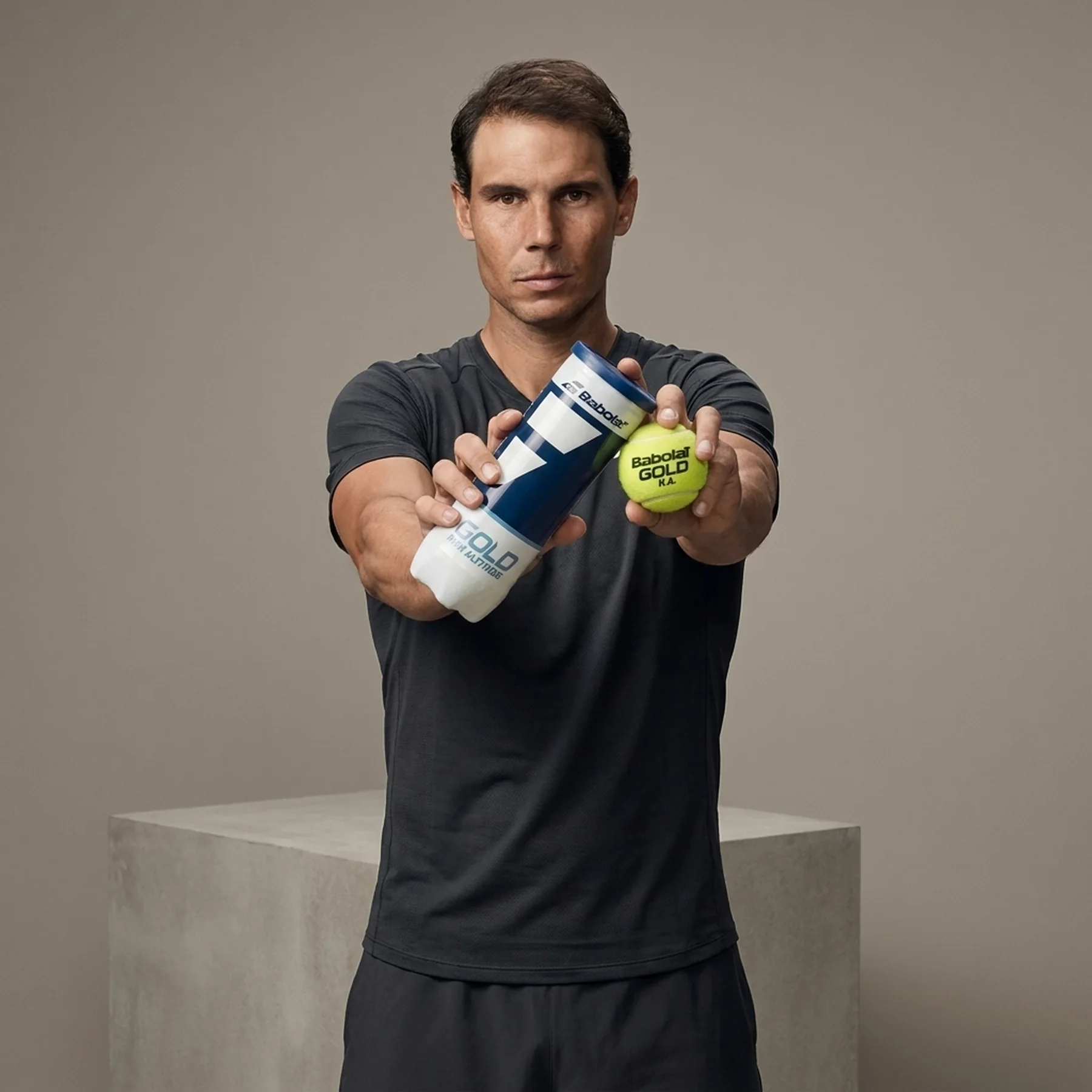 Тенісний м'яч Babolat Gold High Altitude X 3Ball (501053-113)