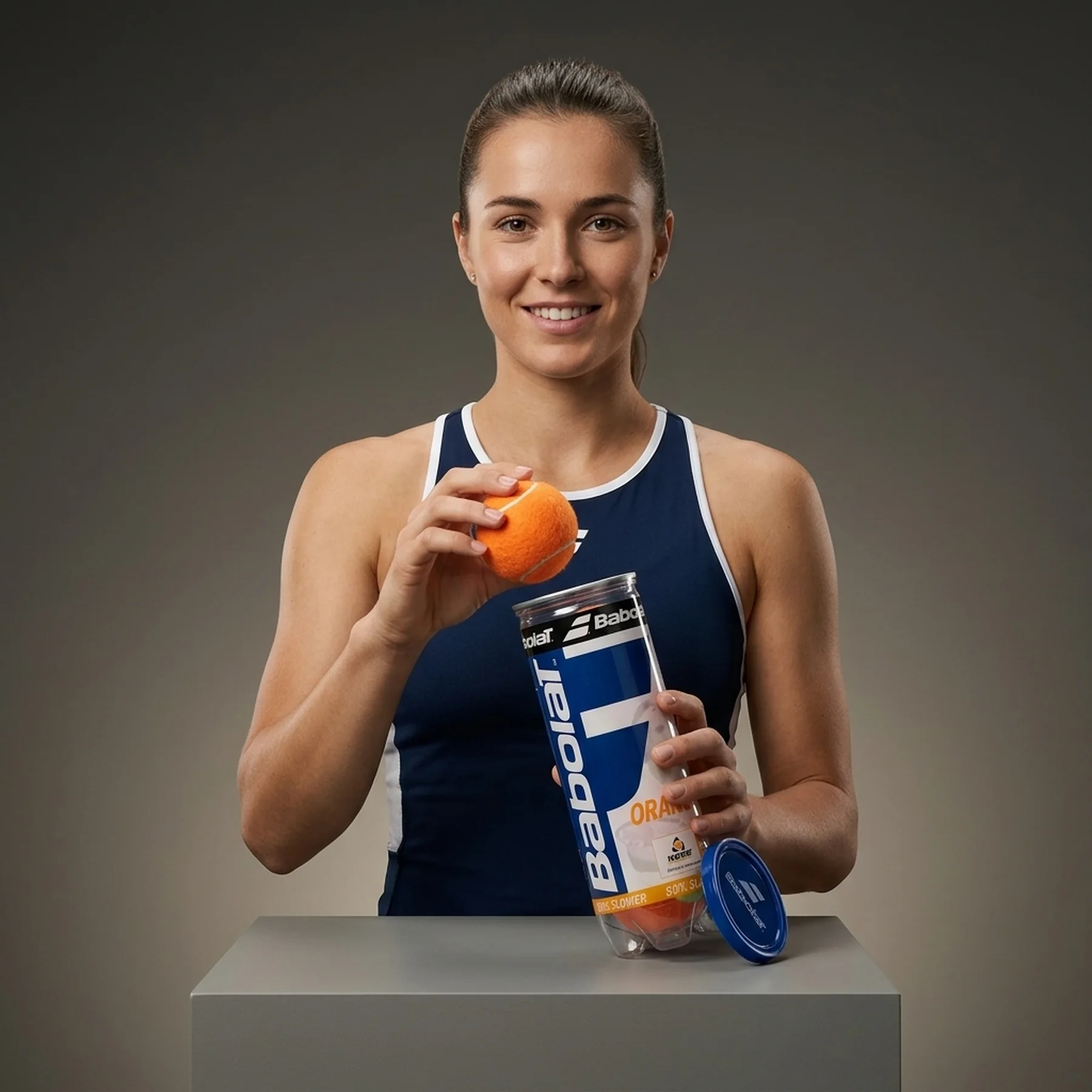 Тенісний м'яч Babolat Orange Paper Pack 3 Ball (501107-113)