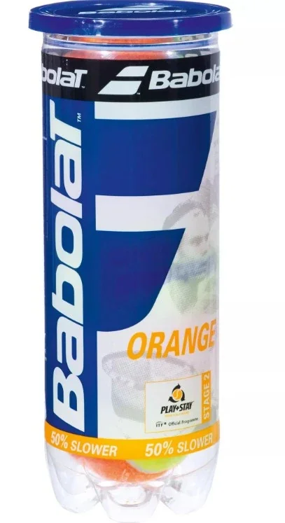 Тенісний м'яч Babolat Orange Paper Pack 3 Ball (501107-113)
