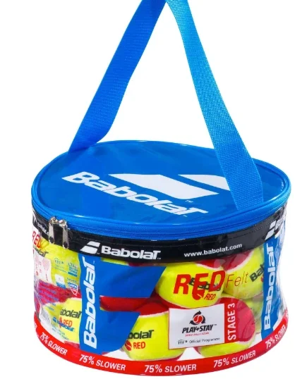 Тенісний м'яч Babolat Red Felt (24 ) Yellow/Red (516005-113)
