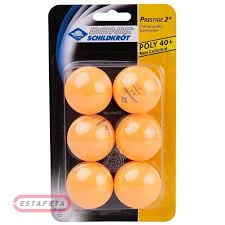 М'ячі Donic Prestige 2* 40+ 6шт orange