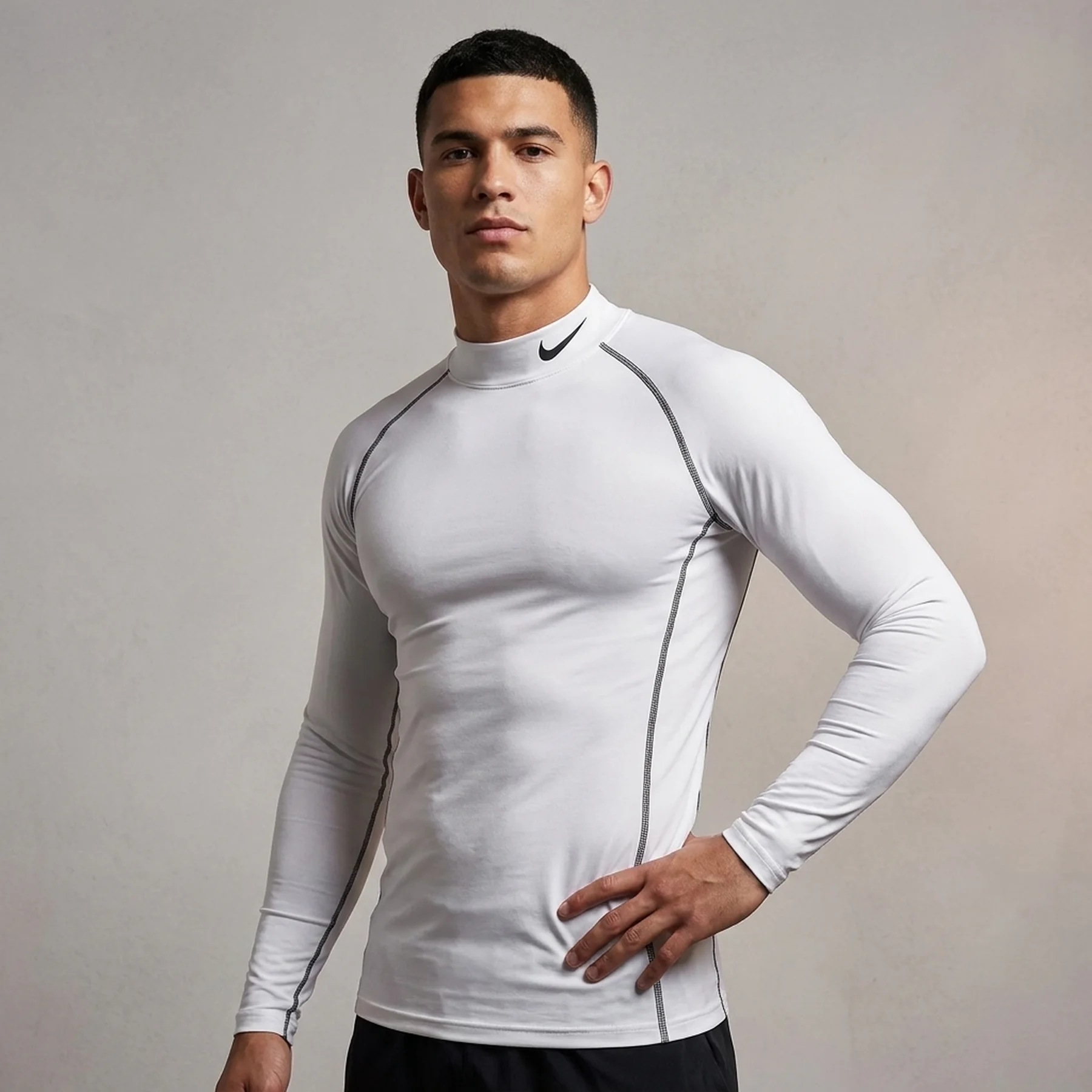 Термобілизна чоловіча Nike Pro Dri-Fit Mock Long-Sleeve Tight Top (DD1986-100)
