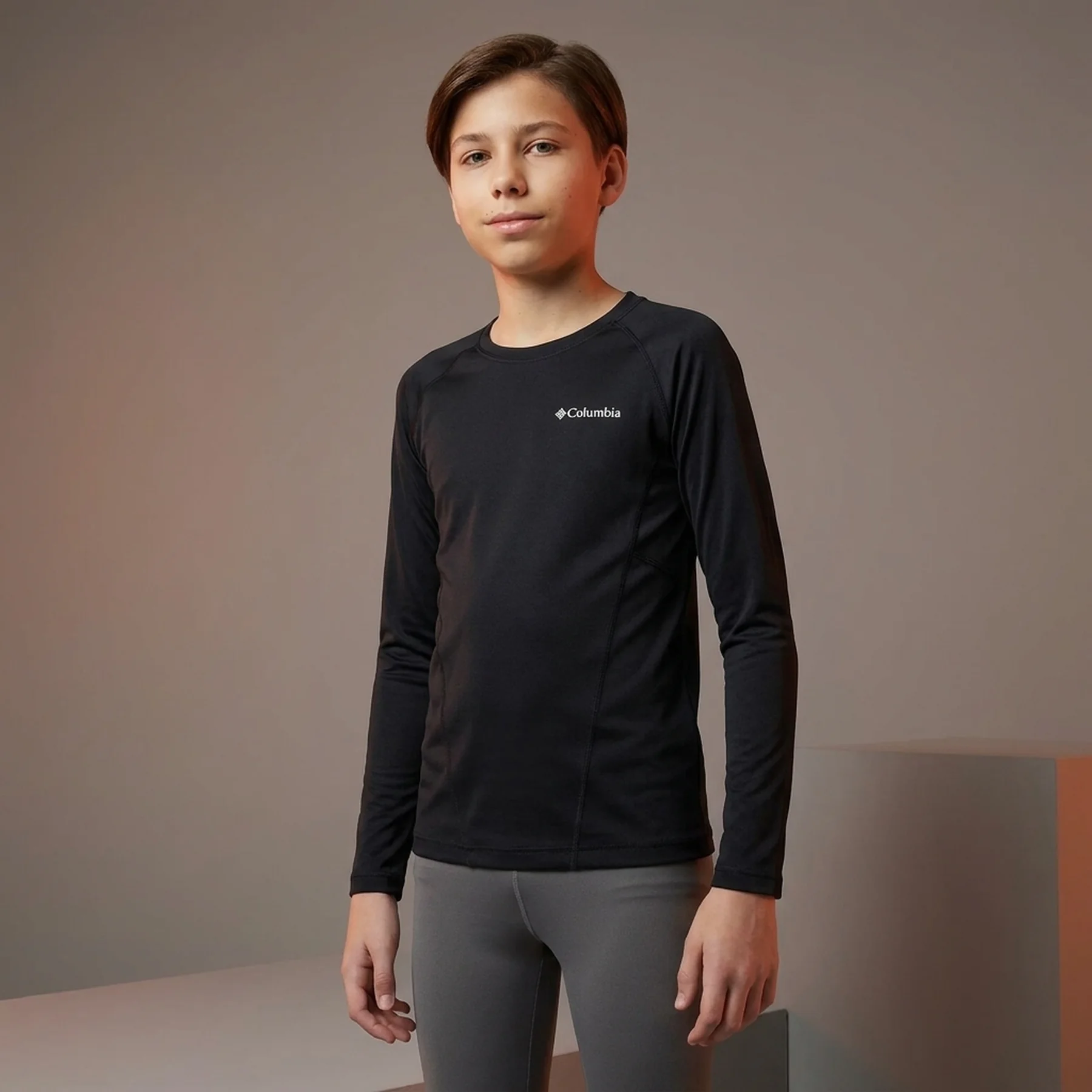 Термобілизна дитяча Columbia Midweight Crew 2 Black (1566801CLB-012)