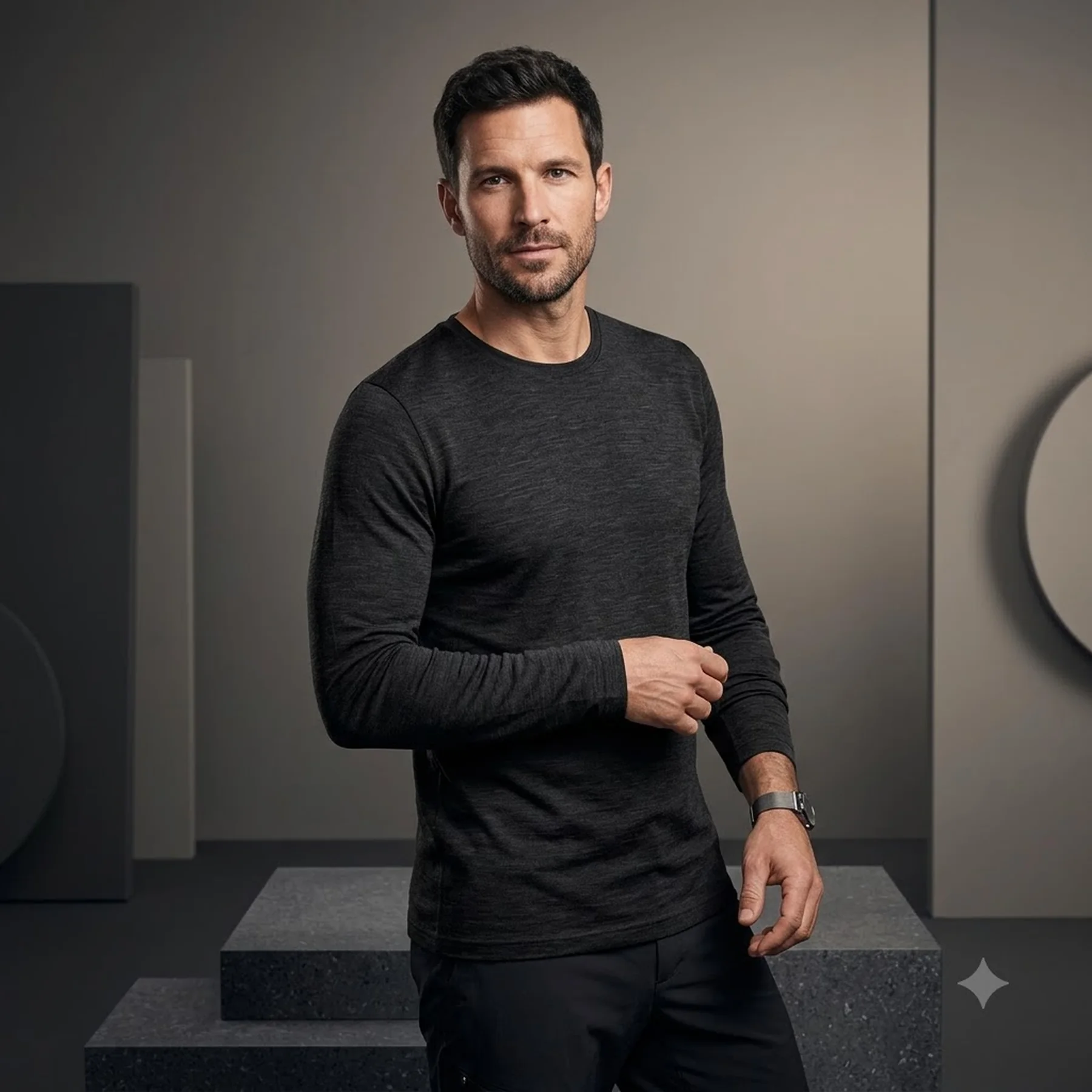 Термофутболка Ortovox 185 Rock'n'Wool Long Sleeve Mns