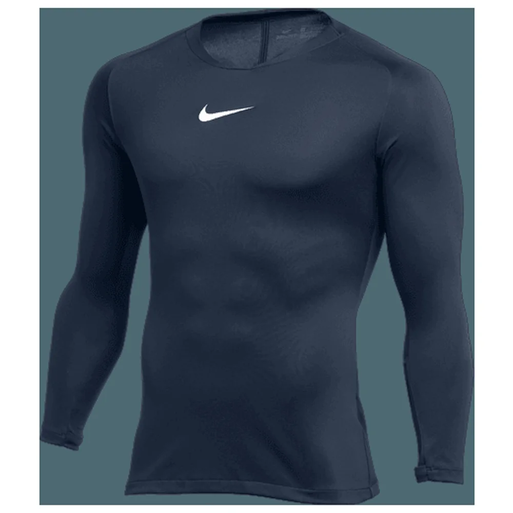 Термокофта Nike Dry Park First Layer LS (темно-синій)