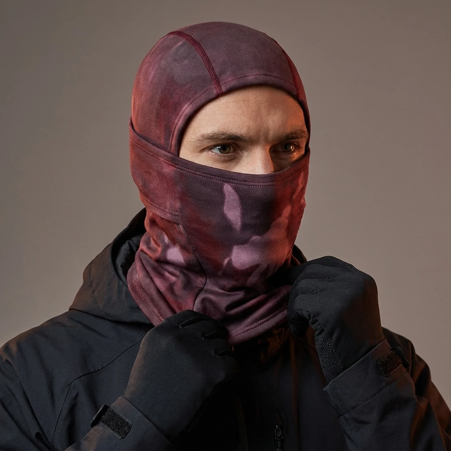 Термореактивна балаклава Sorena Heat Reactive Thermo Balaclava Burgundy