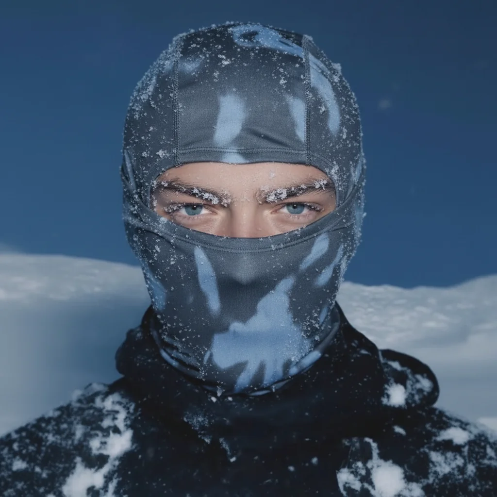 Термореактивна балаклава WHITE HALL Heat Reactive Thermo Balaclava Blue