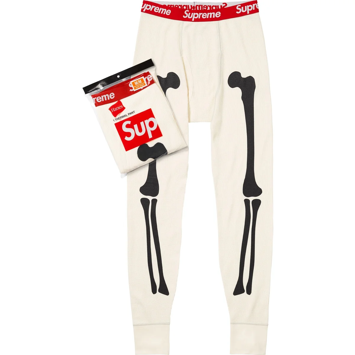 Термоштани Hanes Bones Thermal Pants Natural