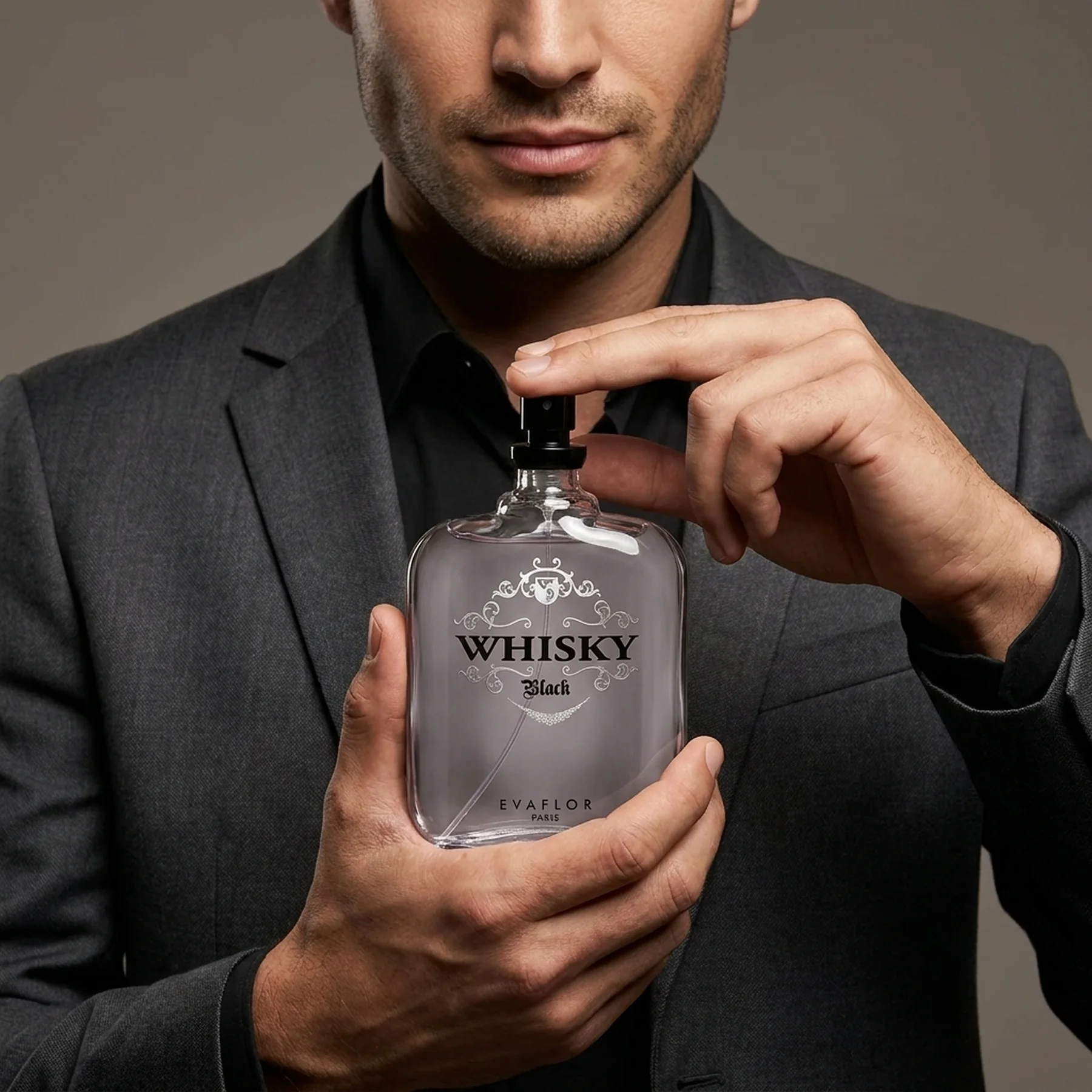 Тестер (Туалетная вода) для мужчин EVAFLOR Whisky Black 100 мл