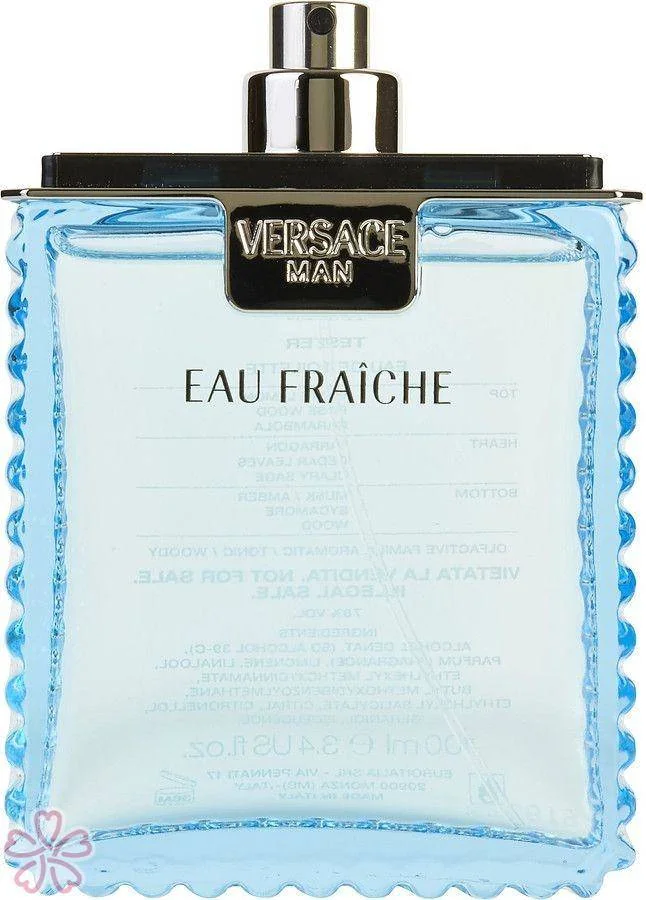 Тестер (Туалетная вода) для мужчин Versace Man Eau Fraiche 100 мл