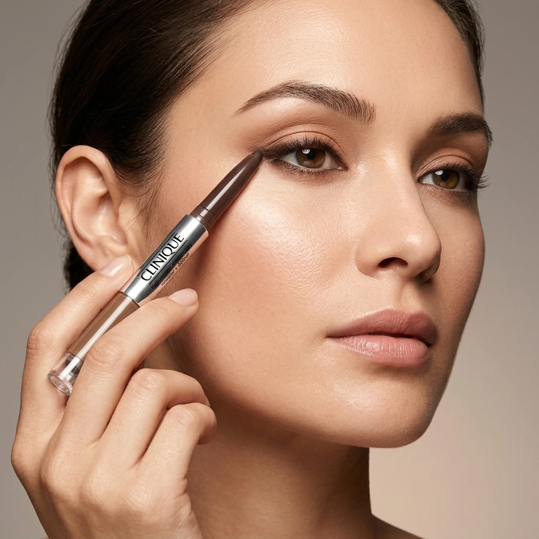 Тени для век Clinique High Impact Shadow Play Shadow+Definer 05 Rum + Cola