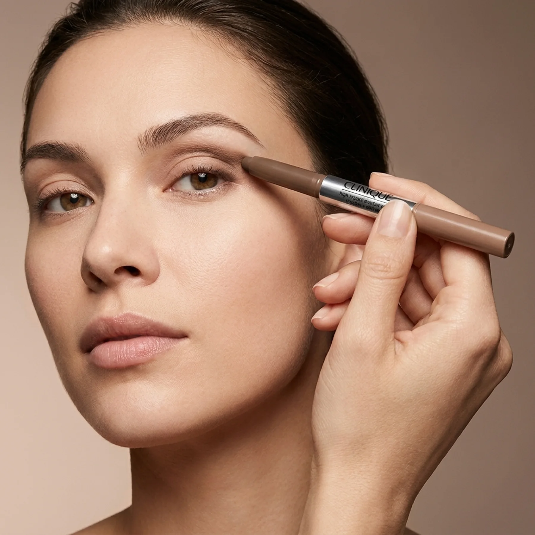 Тени для век Clinique High Impact Shadow Play Shadow+Definer 06 Double Latte