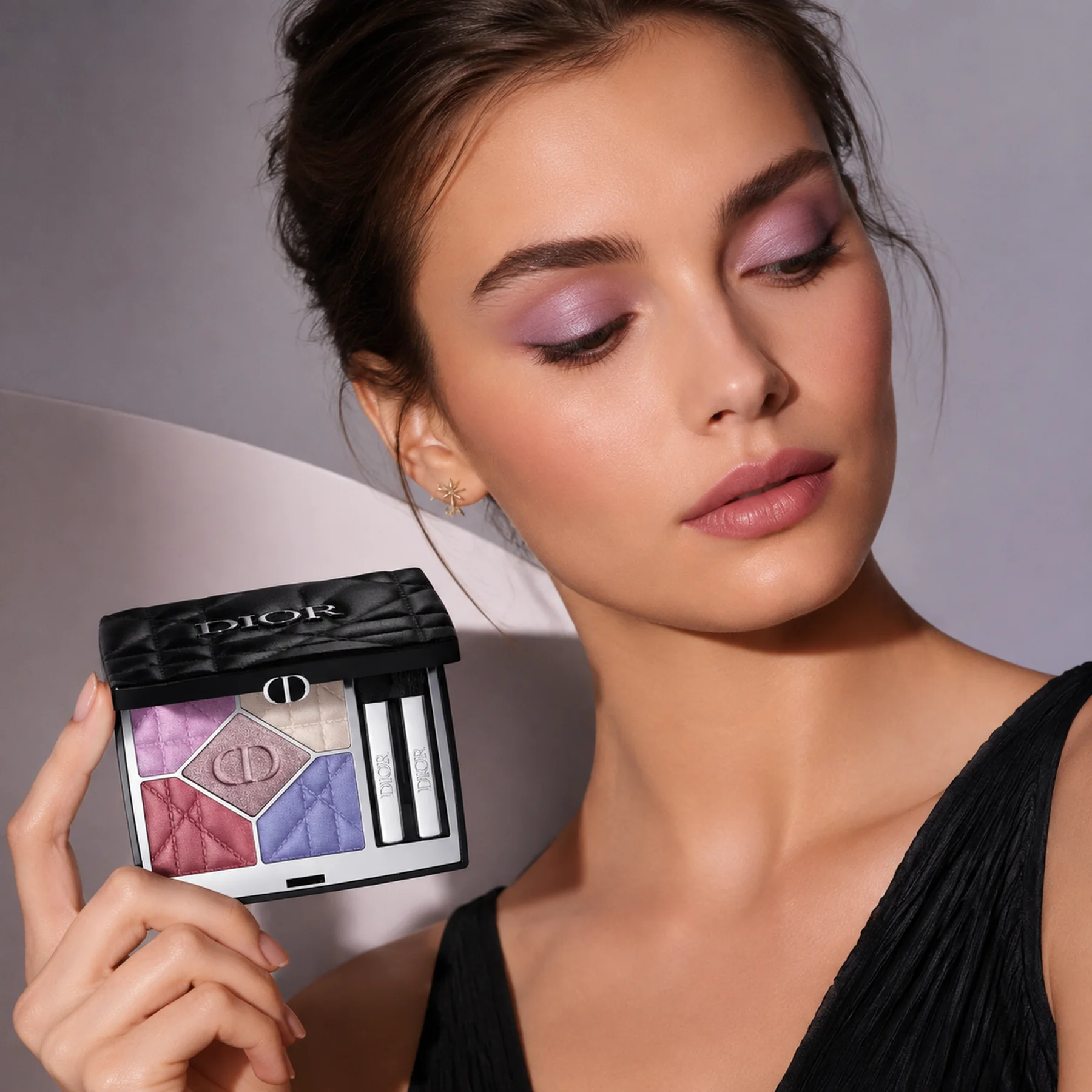 Тени для век Dior Diorshow 5 Couleurs Eye Palette 964 Lilac Tulle