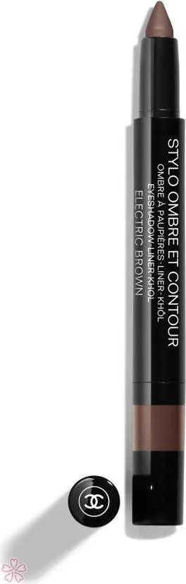 Тени для век – внешняя и внутренняя подводка CHANEL Stylo Ombre Et Contour 04 Electric Brown
