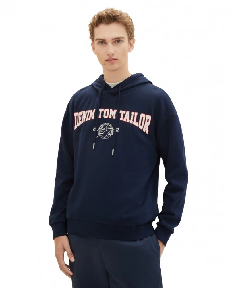 Толстовка 1039497ХХ10668 Tom Tailor XXL Темно-синій