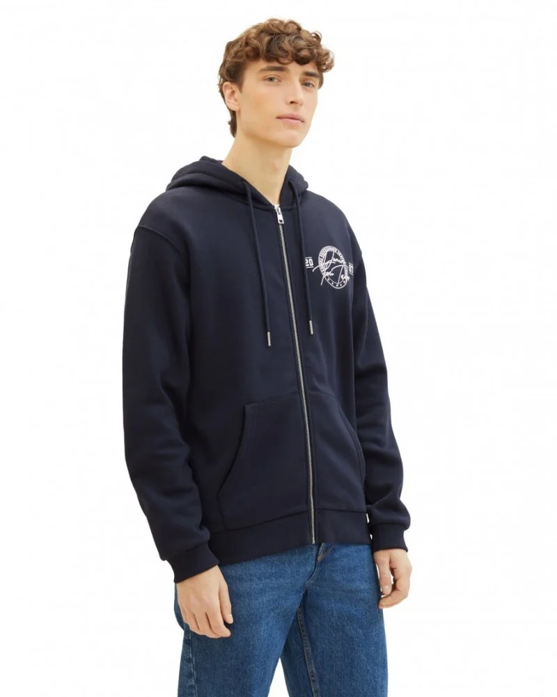 Толстовка 1039498ХХ10668 Tom Tailor XXL Темно-синій