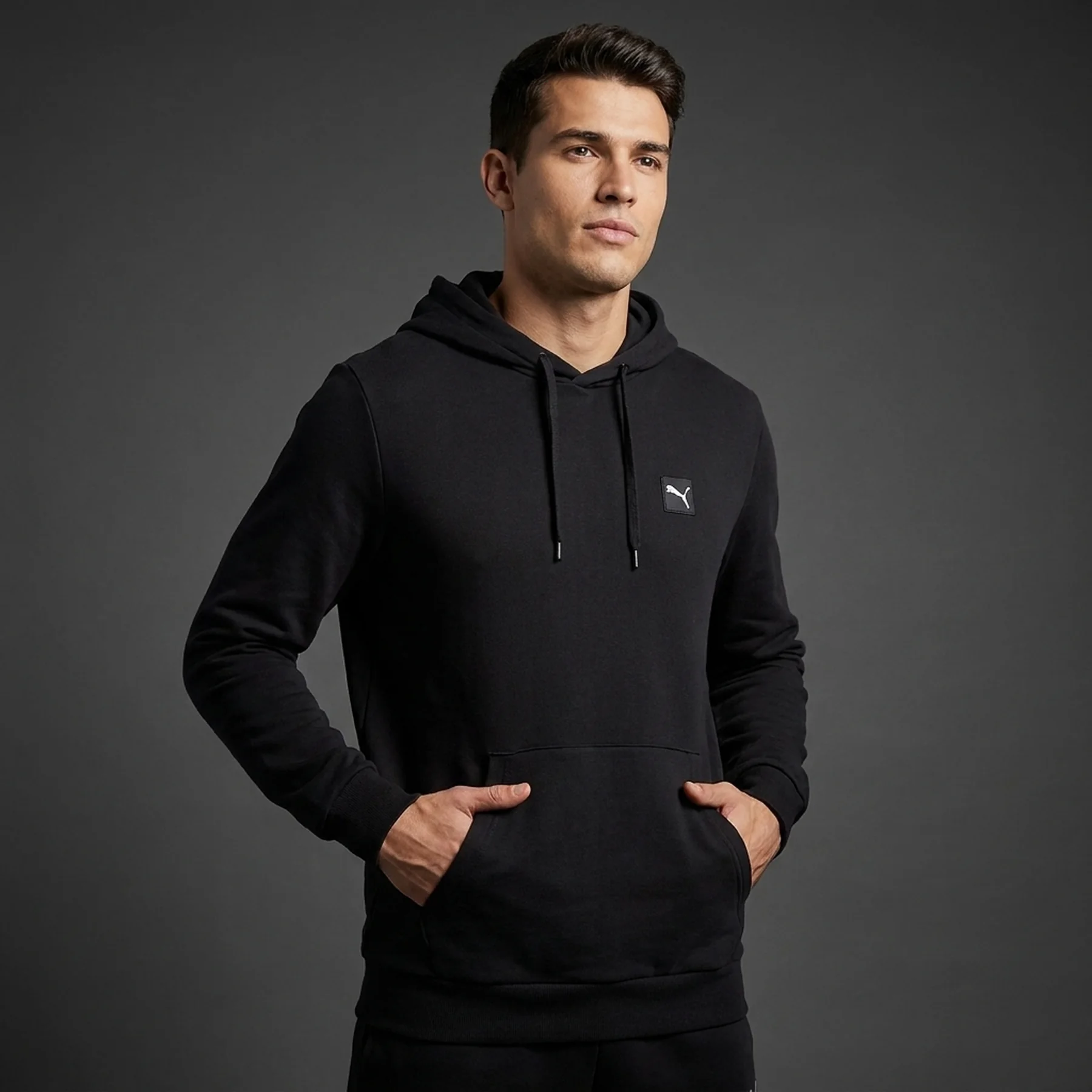 Толстовка ESS ELEVATED Hoodie 68472801 Puma L Чорний