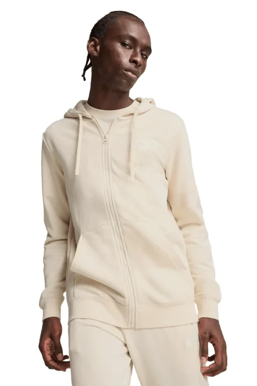 Толстовка ESS TAPE Full-Zip Hoodie 68467887 Puma L Кремовий