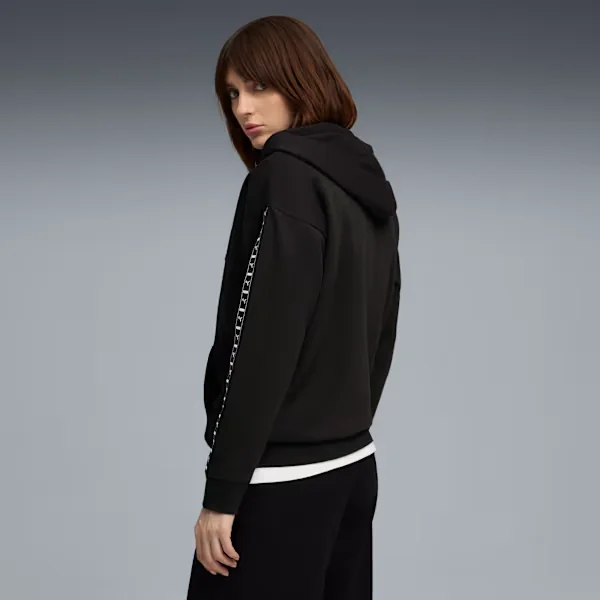 Толстовка ESS TAPE Full-Zip Hoodie 68809701 Puma L Чорний